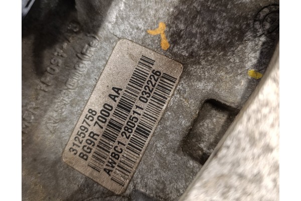 PETROL ENGINE VOLVO V70 III 1 6 T4 B4164T BOX AUTOMATIC BG9R7000AA Catalog number of the part B4164T BG9R7000AA