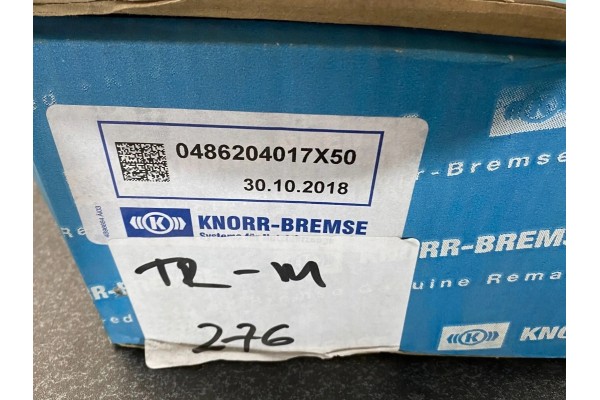 Elektronicky dvoukanalovy modul EBS Knorr Bremse 0486204017X50 Quality of parts according to GVO Q original with factory logo OE