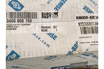Originalni rucni brzdovy ventil Knorr Bremse K038803N00 Part manufacturer Knorr Bremse