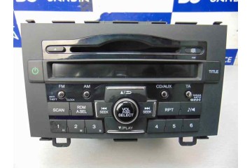 39100-SWA-G012 SISTEMA AUDIO / RADIO CD HONDA CR-V (RE) Comfort 39100-SWA-G012 180997 HONDA - 1