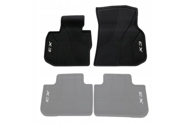Rubber Rugs BMW X3 M F97 Front Catalog number of the part 51472450511