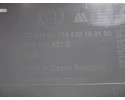 SKODA OCTAVIA III LIFT SEDAN BUMPER REAR PLATING 2016 2020