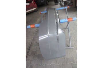 SKODA OCTAVIA III LIFT SEDAN BUMPER REAR PLATING 2016 2020 Catalog number of the part 5E5807421G OE 5E5 807 421 G 5E5807421G NP 