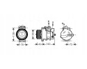 COMPRESSOR AIR CONDITIONING COMPRESSOR MSAK566 Packaging status original