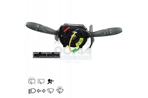FIAT PANDA COLUMN SWITCH 169 23024 MEAT Functions lights wipers