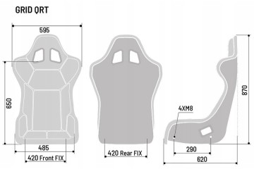 Asiento Deportivo Sparco GRID Q FIA MY27