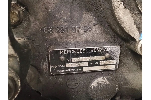 Rear reducer MERCEDES BENZ G W463 A4632810704 3 0L diesel 2016 Car type passenger cars