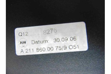 A2118600075 BANDEJA TRASERA MERCEDES-BENZ CLASE E (BM 211) FAMILIAR