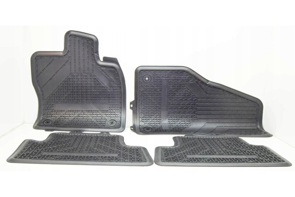 Front and rear rubber rug set VW T ROC LHD 2GC06150082V ORIGINAL Quality of parts according to GVO O original with manufacturer 