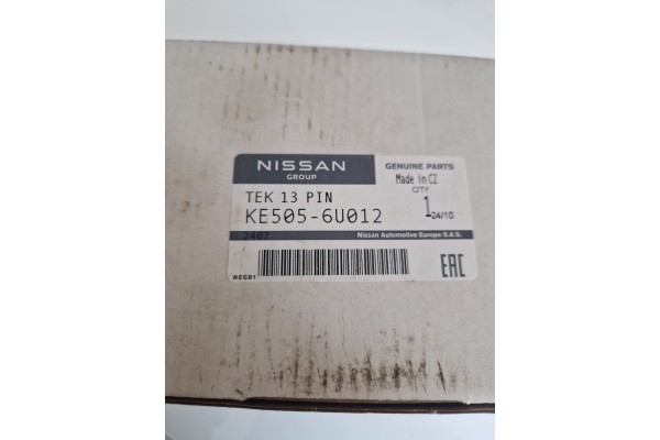13 PIN HOOK ELECTRICAL HARNESS DEDICATED NISSAN QASHQAI J12 KE5056U012 Catalog number of the part NISSAN OE KE5056U012
