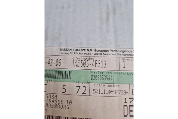 WIAZKA ELEKTRYCZNA HAKA 13 PIN DEDYKOWANA NISSAN E NV200 OE KE5054F513 Numer katalogowy czesci NISSAN OE KE5054F513