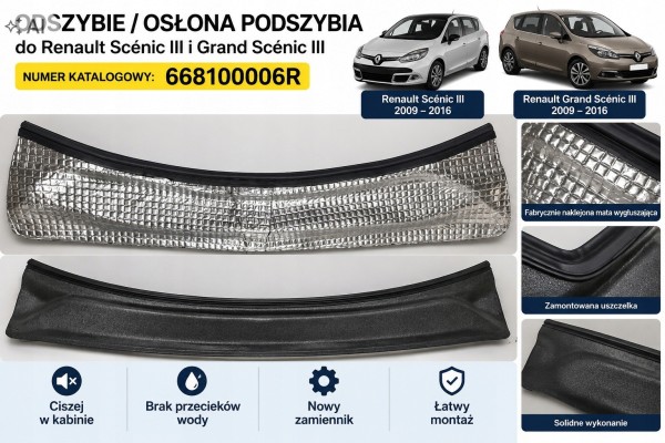 Renault Scenic III Grand Scenic 09 16 668100006R butyl mat Version European