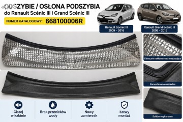 Renault Scenic III Grand Scenic 09 16 668100006R butyl mat Version European