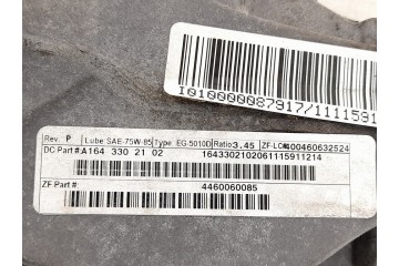 Reductor delantero MERCEDES-BENZ M (W164) 1643302102 2.99L diésel 170k