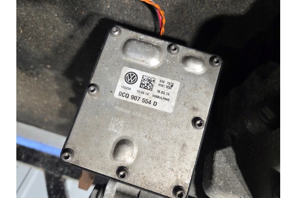 VW GOLF VII R 14R DIFFERENTIAL REAR BRIDGE 2 0TSI PYP 0CQ907554D 0CQ525010F Catalog number of the part PYP 0CQ907554D 0CQ525010F
