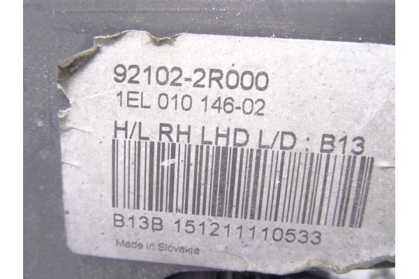 921022R000 FARO DERECHO HYUNDAI I30 (FD)