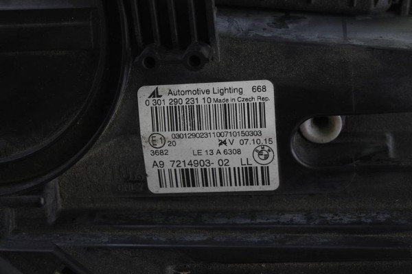 Faro izquierdo, Bmw Serie 2 Gran Tourer (F46) 218d 2015, 63117391401