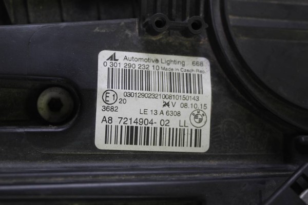 Faro derecho, Bmw Serie 2 Gran Tourer (F46) 218d 2015, 63117391402