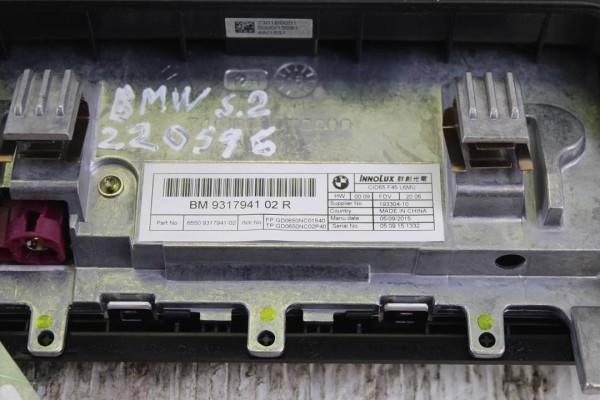 Pantalla multifuncion, Bmw Serie 2 Gran Tourer (F46) 218d 2015, 6550931794102