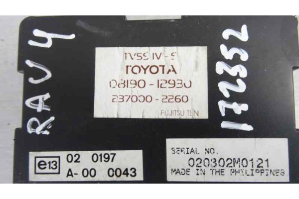 Centralita cierre, Toyota RAV4 (A2) 2.0 D-4D Executive 4X4 (2003- ) 2002, 237000-2260