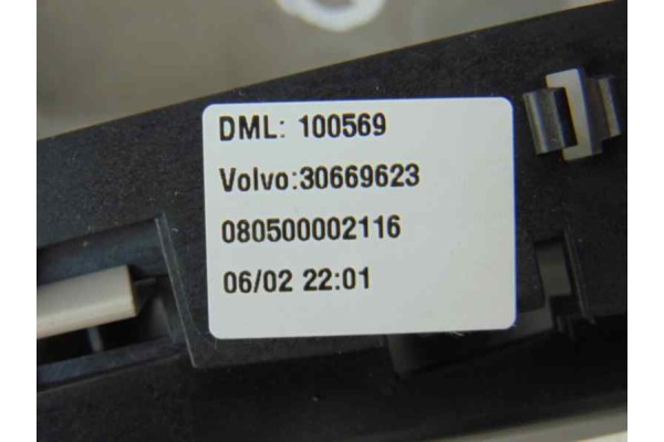 Luz interior, Volvo S60 Berlina D5 Momentum (136kW) (2004- ) 2008, 30669623