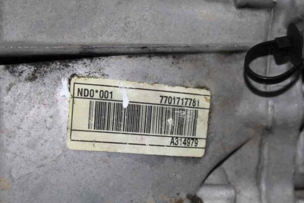 ND0001 CAJA CAMBIOS RENAULT MEGANE II BERLINA 5P Business 2005 ND0001 160414 RENAULT - 7