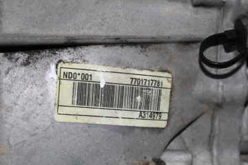 ND0001 CAJA CAMBIOS RENAULT MEGANE II BERLINA 5P Business 2005 ND0001 160414 RENAULT - 7