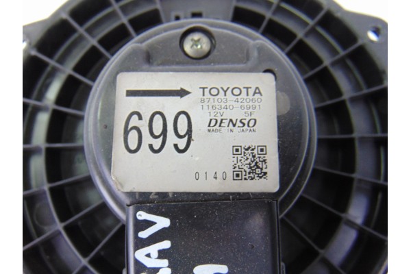 Motor calefaccion, Toyota RAV4 (A2) 2.0 D-4D Sol 4X4 (2003- ) 2004, 87103-42060