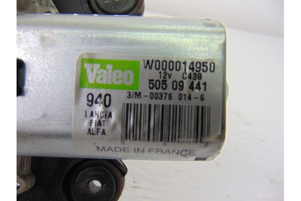 Motor limpia trasero, Alfa Romeo Giulietta (191) Basis (2016-- ) 2016, 50509441