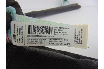 Airbag cortina delantero izquierdo, Alfa Romeo Giulietta (191) Basis (2016-- ) 2016