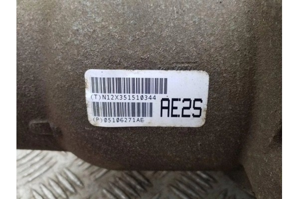 Reductor trasero JEEP CHEROKEE (KL) 05106271AE 2.2L diésel 147kW 2016