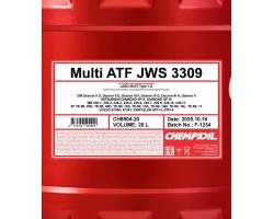 Oil ATF 20L AISIN WARNER JWS 3309 ALLISON C3 ALLISON C4 AUDI G