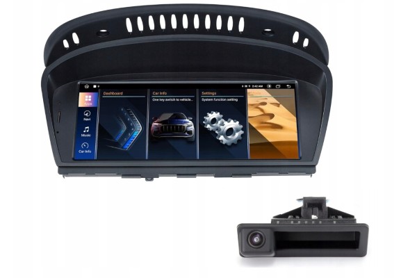 SCREEN ANDROID13 8GB RAM FOR BMW E60 E61 E90 E91 E92 E93 CCC SYSTEM CAMERA
