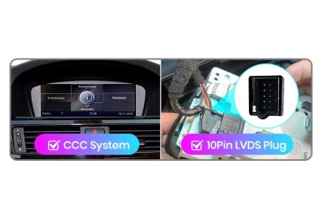 Pantalla Android 13 con 8GB RAM para BMW E60 E61 E90 E91 E92 E93 Siste