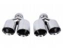 SILENCER TIP SET 4x fi 89mm mounting 76mm LEFT RIGHT MTSE26