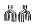 SILENCER TIP SET 4x fi 89mm mounting 76mm LEFT RIGHT MTSE26 Catalog number of the part MTSE26