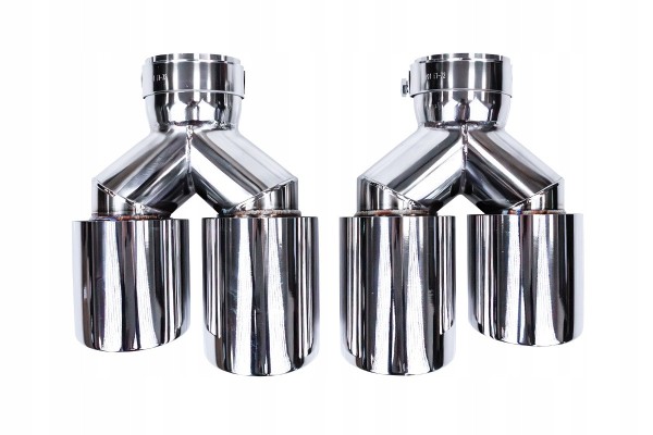 SILENCER TIP SET 4x fi 89mm mounting 76mm LEFT RIGHT MTSE26 Catalog number of the part MTSE26