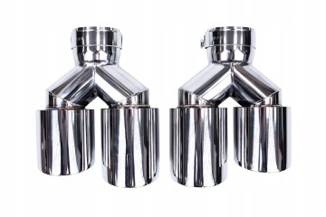 SILENCER TIP SET 4x fi 89mm mounting 76mm LEFT RIGHT MTSE26 Catalog number of the part MTSE26
