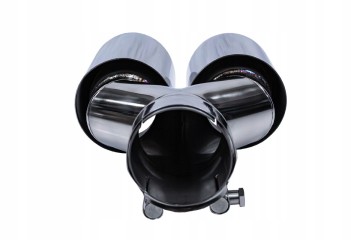 SILENCER TIP SET 4x fi 89mm mounting 76mm LEFT RIGHT MTSE26 Version European