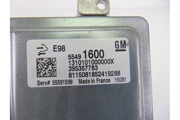 55491600 CENTRALITA MOTOR UCE OPEL ASTRA J SPORTS TOURER Excellence 2015 55491600 194032 OPEL - 3