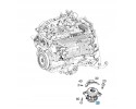 ENGINE CUSHION LEFT MERCEDES BENZ OE A1672407200 Packaging status original