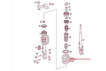 A639321070461 NEW ORIGINAL MERCEDES BENZ FRONT SCREW SPRING Catalog number of the part OEM_A639321070461