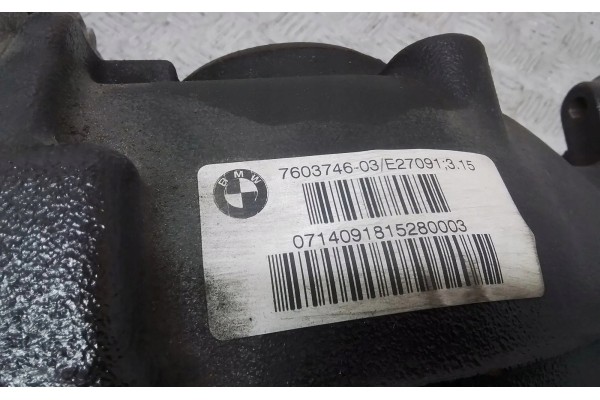 Reductor trasero BMW 3 Gran Turismo (F34) 7603746 2.0L gasolina 180kW 