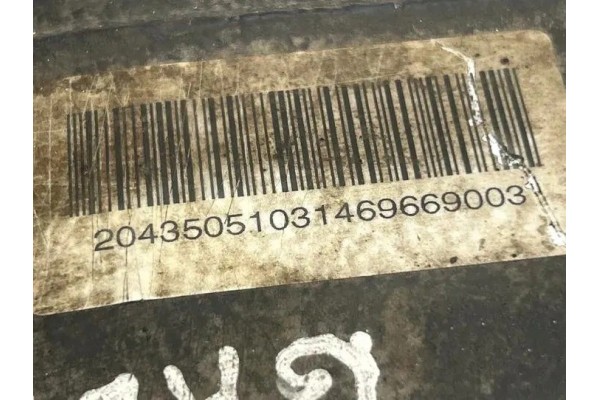 Rear reducer MERCEDES BENZ C W204 2043505103 2 2L diesel 100kW 2011 Catalog number of the part 2043505103
