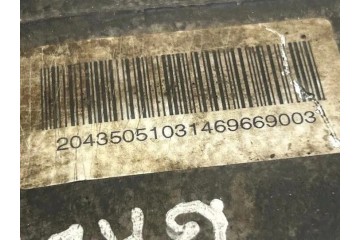 Rear reducer MERCEDES BENZ C W204 2043505103 2 2L diesel 100kW 2011 Catalog number of the part 2043505103
