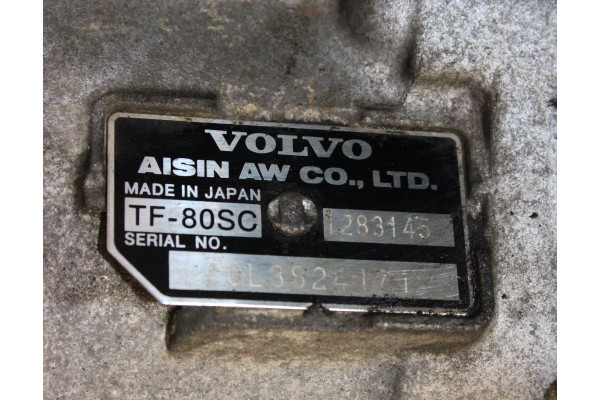 AUTOMATIC TRANSMISSION 4X4 VOLVO XC60 3 0 T6 TF 80SC 1283145 Catalog number of the part TF 80SC 1283145