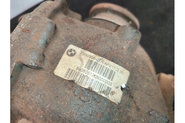 Rear reducer BMW Z4 Roadster E85 7550505 2 0L gasoline 110kW 2007 Catalog number of the part 7550505