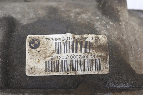 BMW 5 F11 differential 7630816 2 47 Car type passenger cars