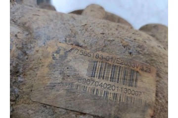 Rear reducer BMW 3 E90 7566183 2 5L gasoline 2005 Catalog number of the original 7566183