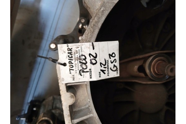 GEARBOX VW POLO 02 1 2 12V GSB Customs tariff code 87084050